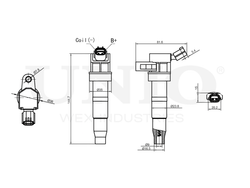 Катушка зажигания UNIO IGC-10028