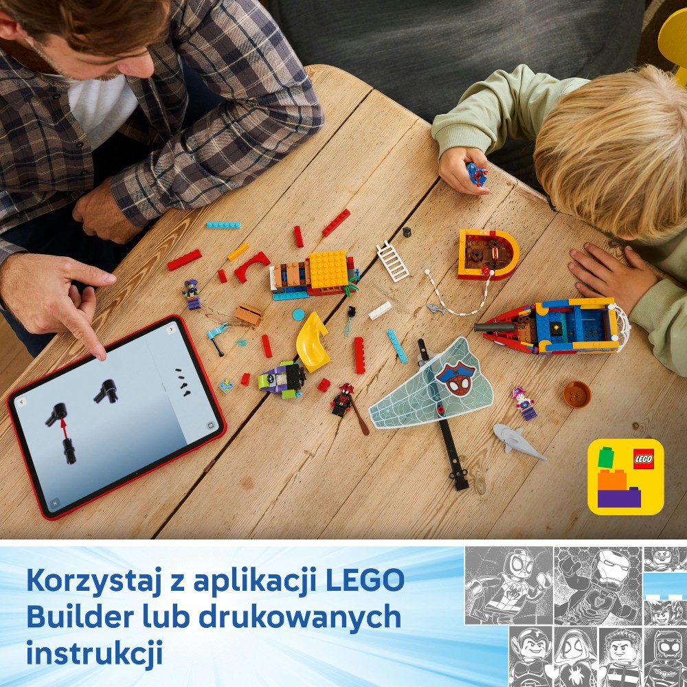 LEGO Marvel Spidey - Корабль пиратской команды Спайди 11208