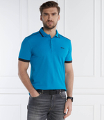 Поло Paddy 1 BOSS GREEN - голубой(50512995)