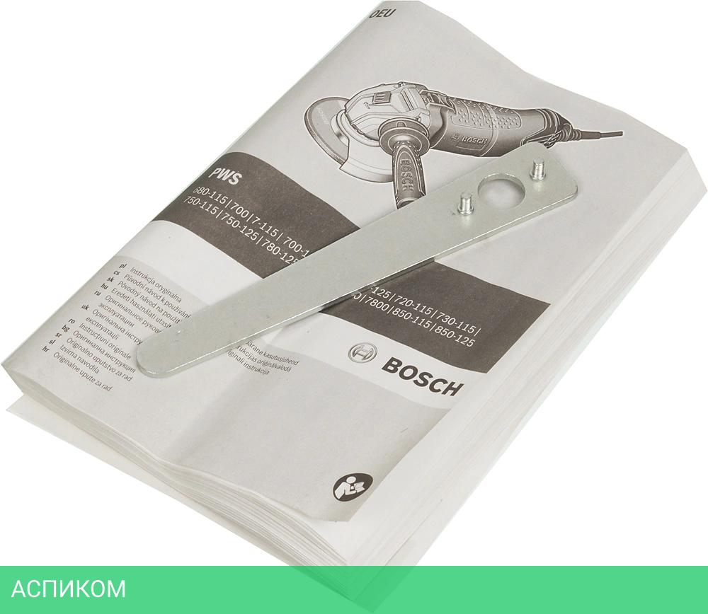 Угловая шлифмашина Bosch PWS 750-125 (06033A240D)