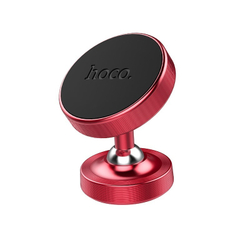 Автомобильный держатель Hoco CA36 Plus Dashboard metal magnetic in-car holder магнитный универсальный красный