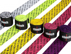 Бинты эластичные Clinch Boxing Crepe Bandage Tech Fix розовые C140