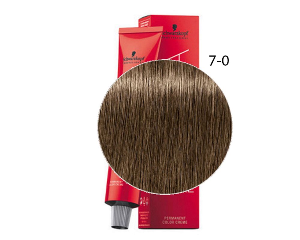 Schwarzkopf Professional краска для волос Игора Royal цвет 7-0 Средний русый натуральный 60мл