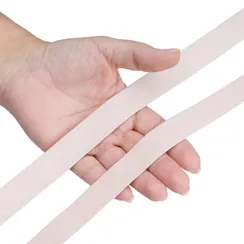 Резинка отделочная серебристый пион 20 мм (цв. 168), 530/20