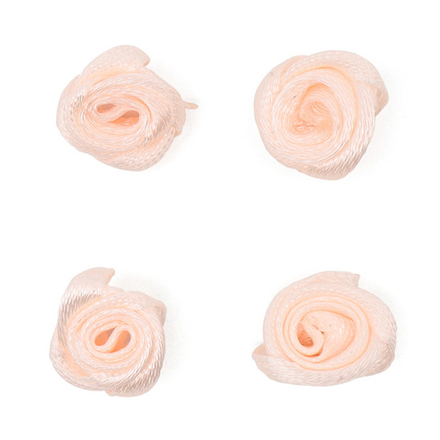 К-9082 Цветок пришивной 1,1см, цв.персиковый