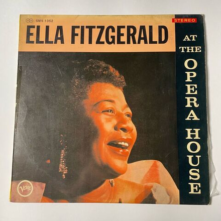 Винтажная виниловая пластинка LP Ella Fitzgerald At The Opera House (Japan 1966) (No Obi)