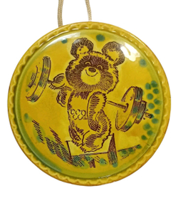 Панно настенное "Олимпийский мишка" (ЗиК "Конаково")