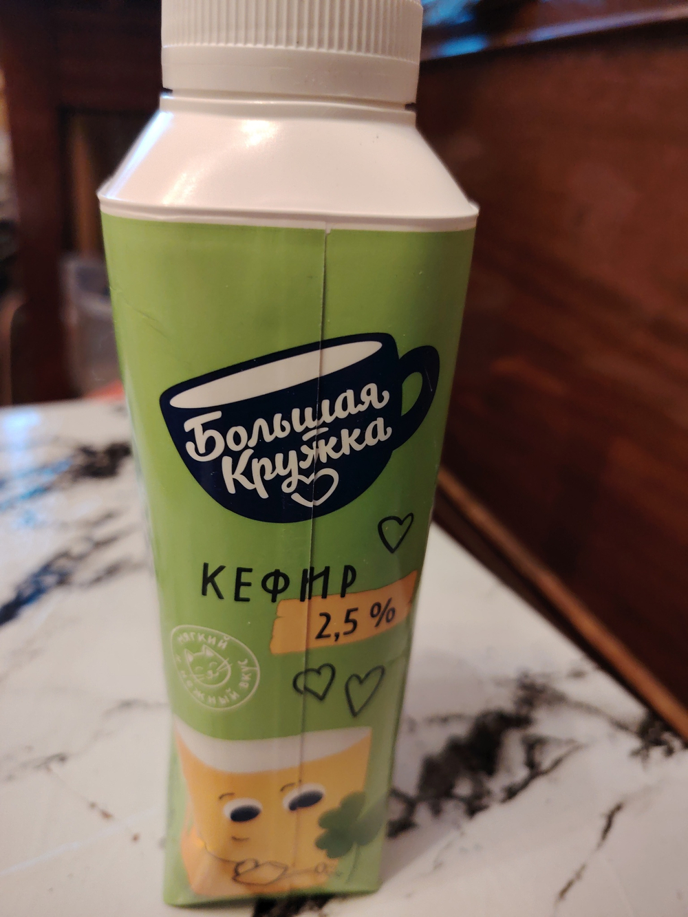 Кефир большая кружка