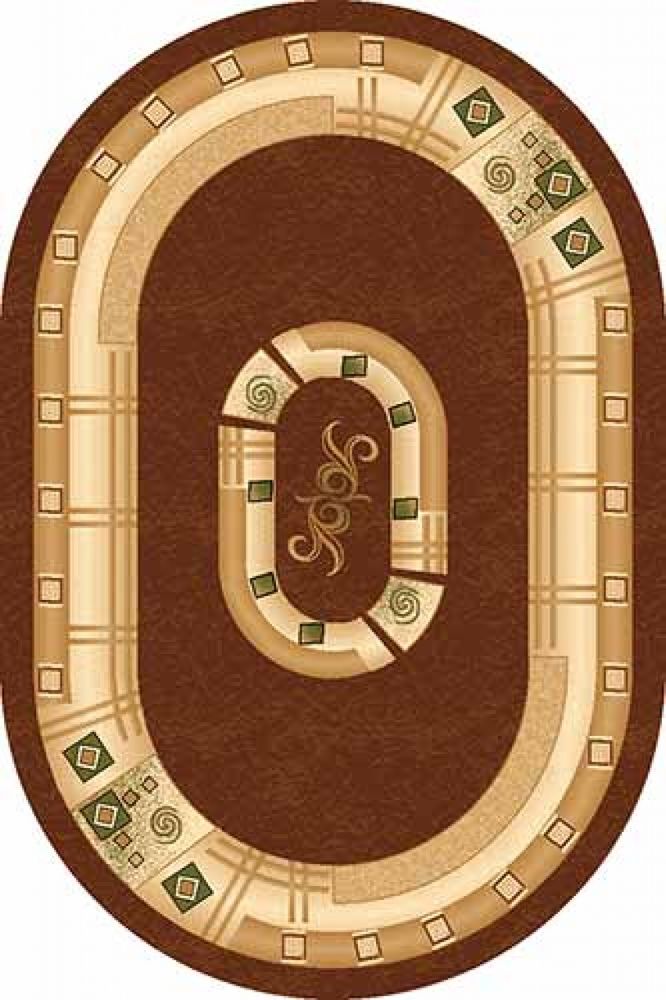 Da Vinci 5263 BROWN Овал