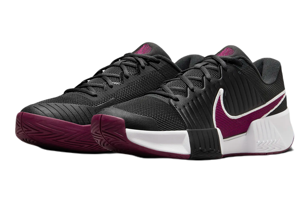 Мужские кроссовки теннисные Nike Zoom GP Challenge Pro - черный