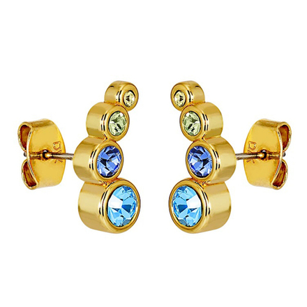 Серьги Dyrberg Kern AGNES SG L.BLUE/AQUA 440044