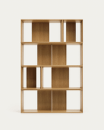 Litto Набор из 6 модульных полок из шпона дуба 101 x 152 см