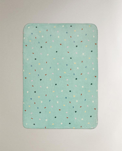 ZARA HOME ДЕТСКИЙ ФЛИСОВЫЙ ПЛЕД МИККИ И МИННИ ©DISNEY, РАЗНОЦВЕТНЫЙ