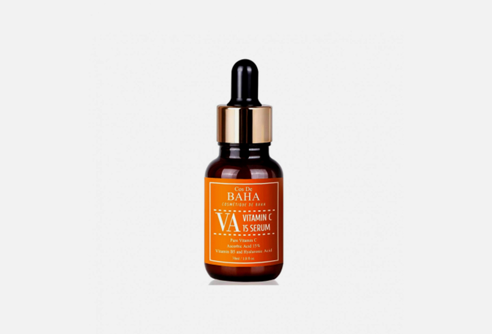 COS DE BAHA Осветляющая сыворотка с витамином С VITAMIN C 15 SERUM (VA) (30 мл)
