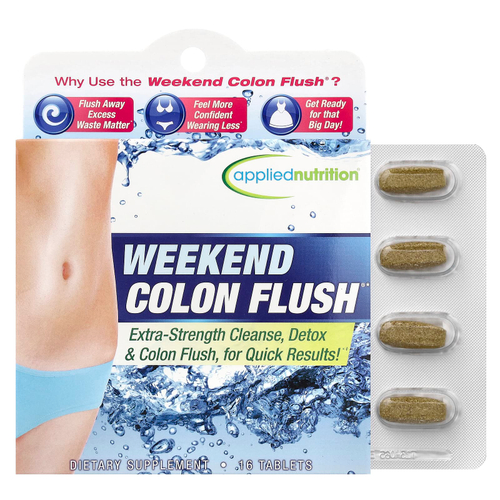 Applied Nutrition, Weekend Colon Flush®, добавка для очищения кишечника, 16 таблеток