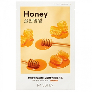 Тканевая маска с медом MISSHA  Airy Fit Sheet Mask Honey