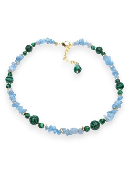 91002846 Колье Роман с камнем