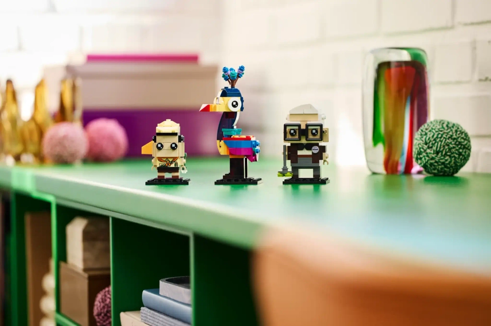 Конструктор LEGO BrickHeadz 40752 Карл, Рассел и Кевин