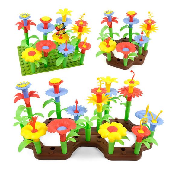 Konstruktor / Конструктор Flower Garden Building Toys TT70030
