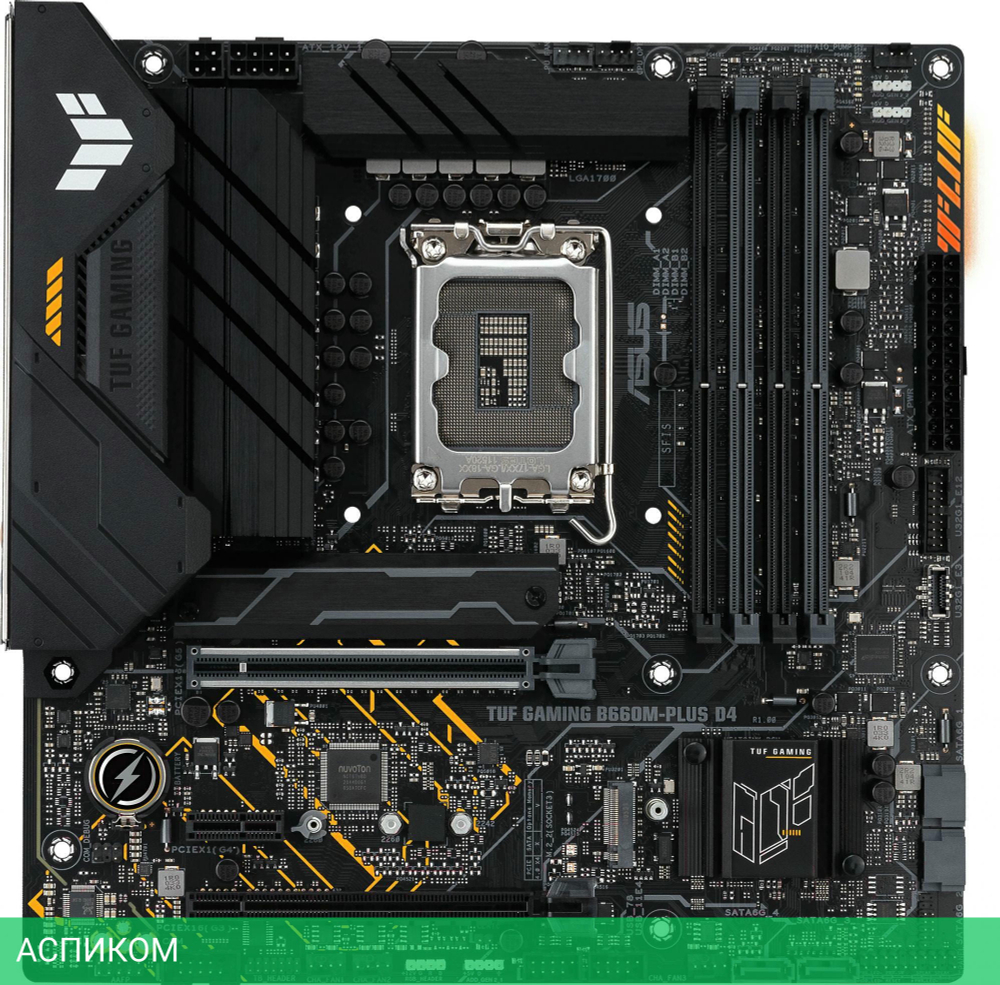 Материнская плата ASUS TUF Gaming B660M-Plus D4 DDR4