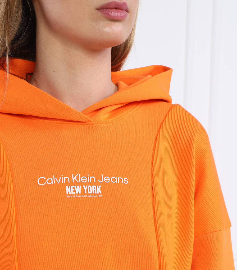 Худи CALVIN KLEIN JEANS - оранжевый(J20J220694)