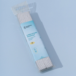 Сменные файлы на тонкой основе, серый абразив, размер Л Плюс