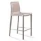 Полубарный стул Barrie 65 см кожа капучино