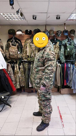 Костюм зимний флисовый Горка мультикам Rip-Stop