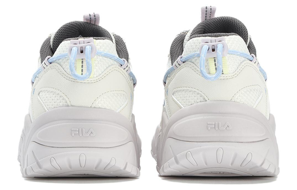 FILA Fila cat's Claw 4.0 non-slip wear-resistant low-cut sports casual shoes women's milky white lilac gray