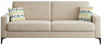 Диван-кровать Модель 047, Вивальди 4, Геометрия 69, велюр, прямой, книжка, венге