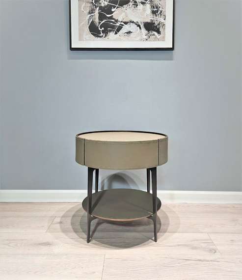 Прикроватная тумбочка-столик 4536 с ящиком и полкой