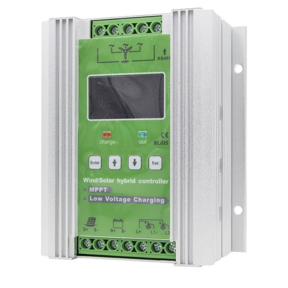 Гибридный Контроллер заряда MPPT JW 12/24V 500W-Wind 600W-Solar, фото №729761575