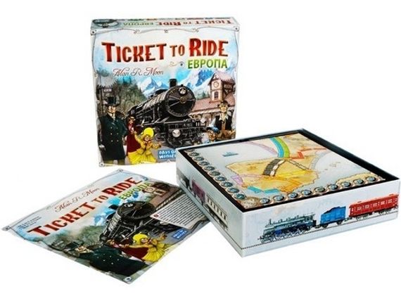 Игра "Ticket to Ride: Европа