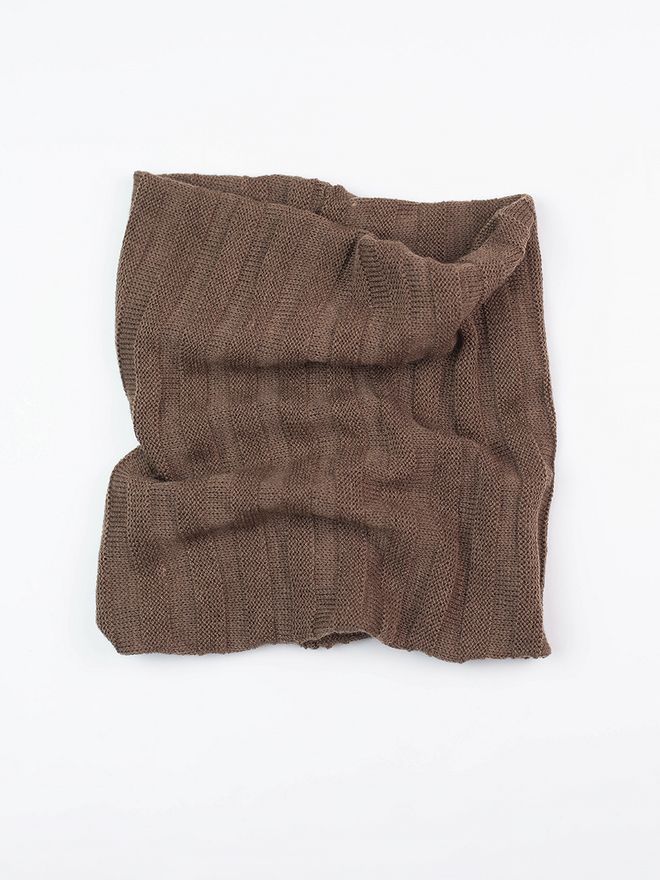 Снуд вязаный (Каштан)