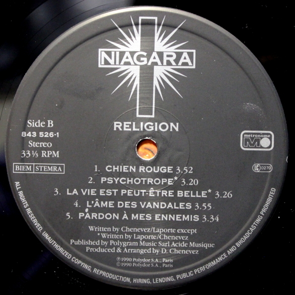 Niagara / Religion (LP)