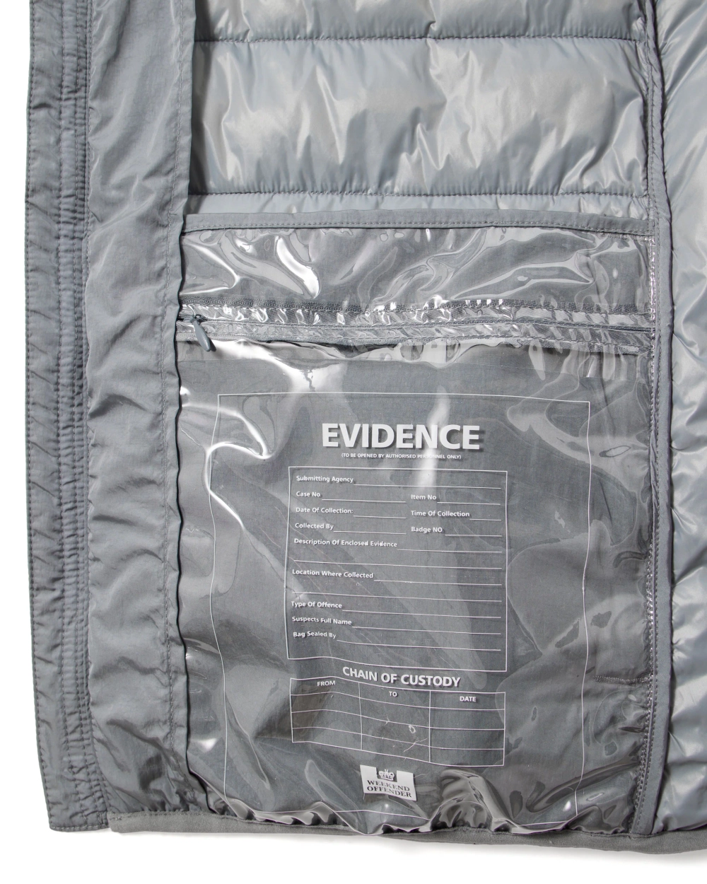 Пуховик Weekend Offender La Guardia Porpoise Grey