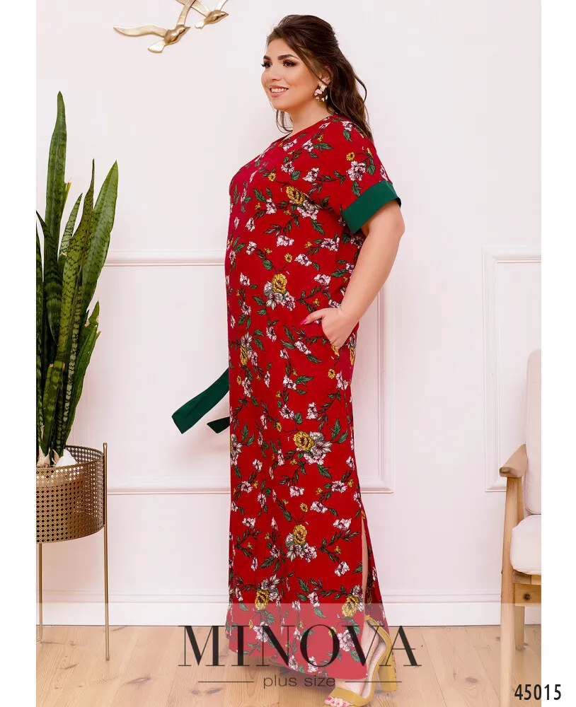 Платье 2270-красный Minova
