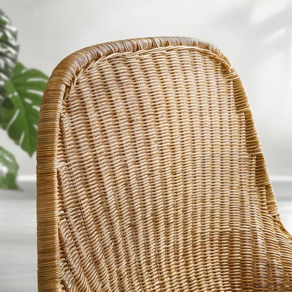 Кресло с подушкой-  FRYKSÅS IKEA /ФРИКСОС ИКЕА, ротанг