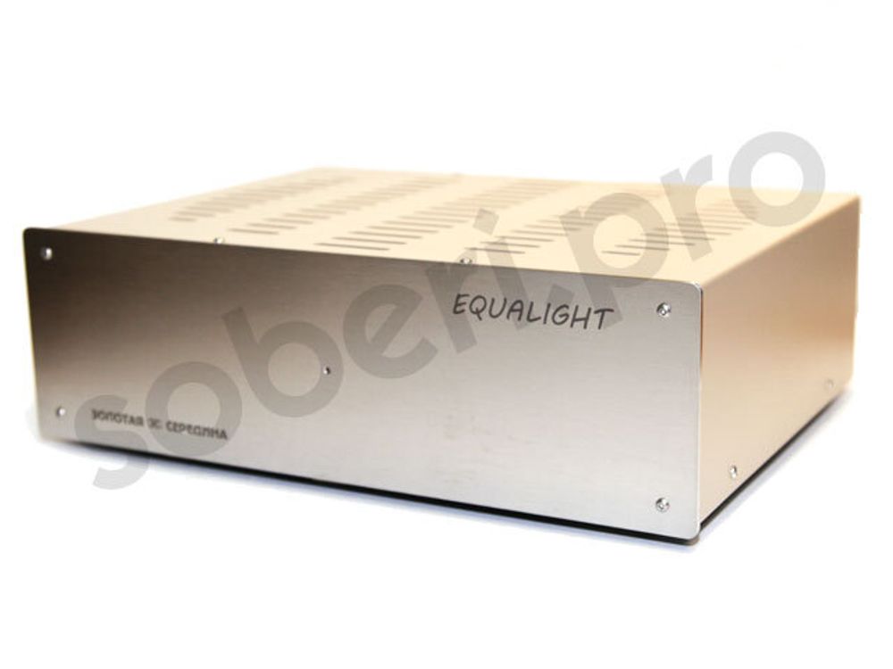 Ламповый фонокорректор для винила "EQUALIGHT" для ММ звукоснимателя