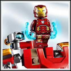 LEGO Super Heroes: Железный Человек: трансформер 76140 — Iron Man Mech — Лего Супергерои Марвел