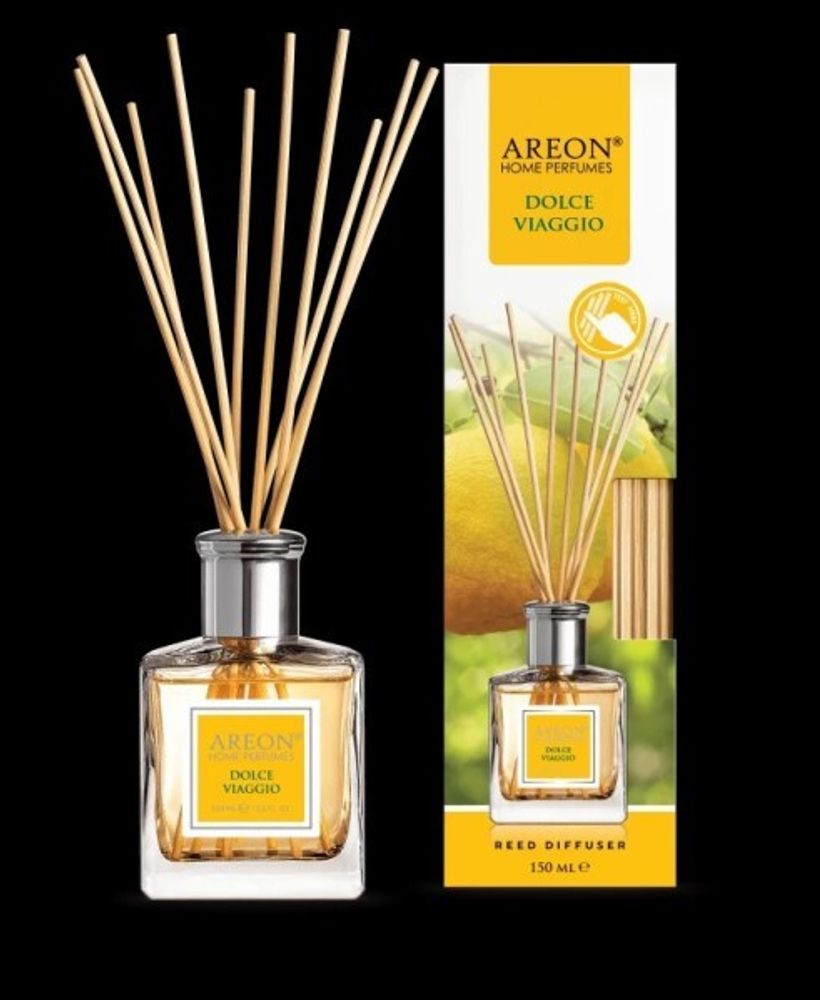 Ароматизатор бытовой 150 мл  AREON HOME PERFUME STICKS  Dolce Viaggio (AREON)