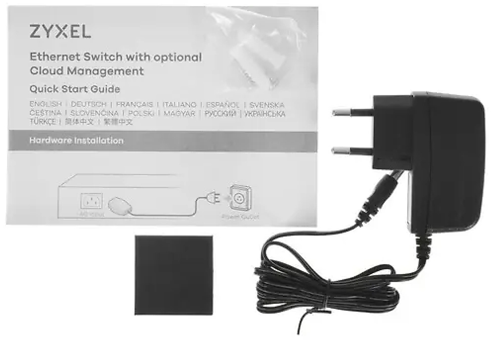 Коммутатор ZyXEL GS1915-8EP-EU0101F