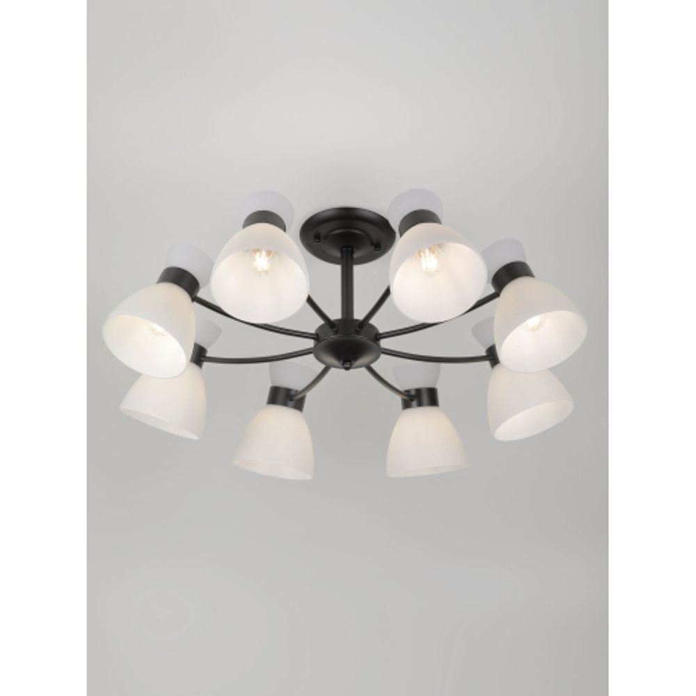 Люстра Rivoli Aemilia 9185-308 8хЕ27 60 Вт модерн | Лайт