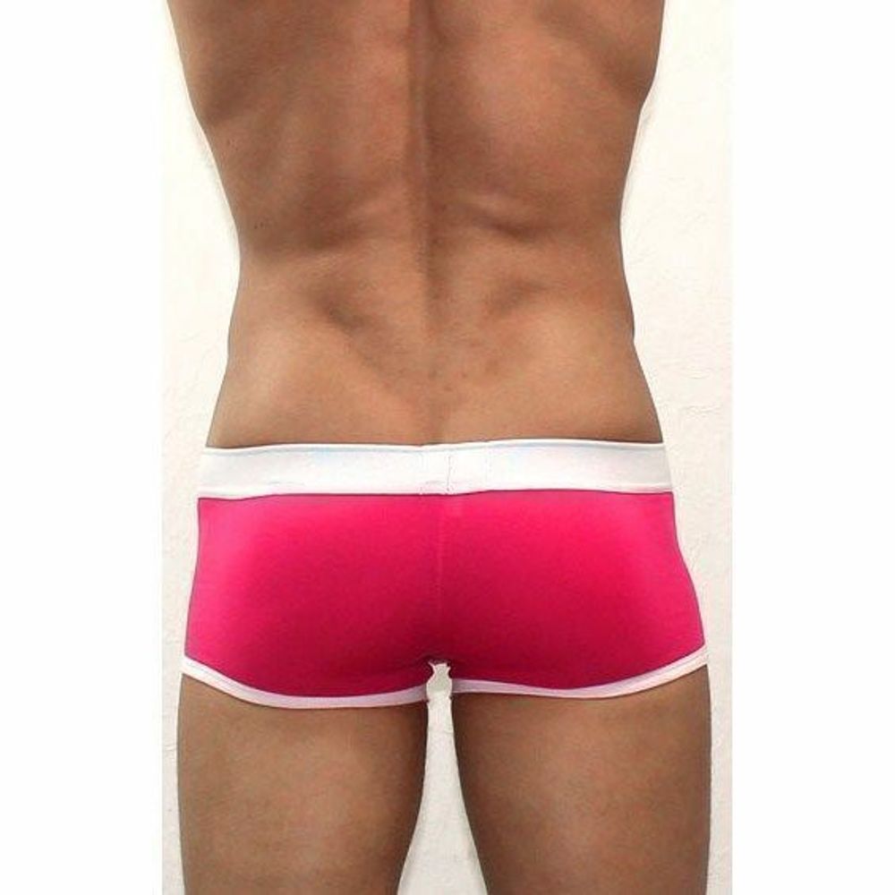 Мужские трусы хипсы розовые Diesel Pink Boxer