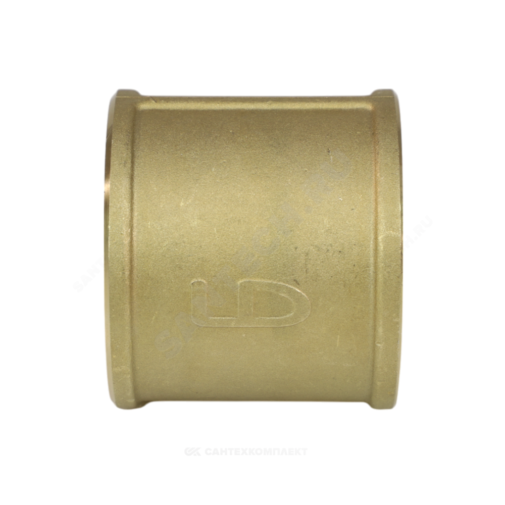 Муфта латунь Ду 20 (3/4") ВР/ВР LD LD.65.502.20