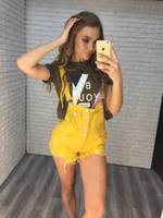 комбинезон на лето шортами джинсовый nadya