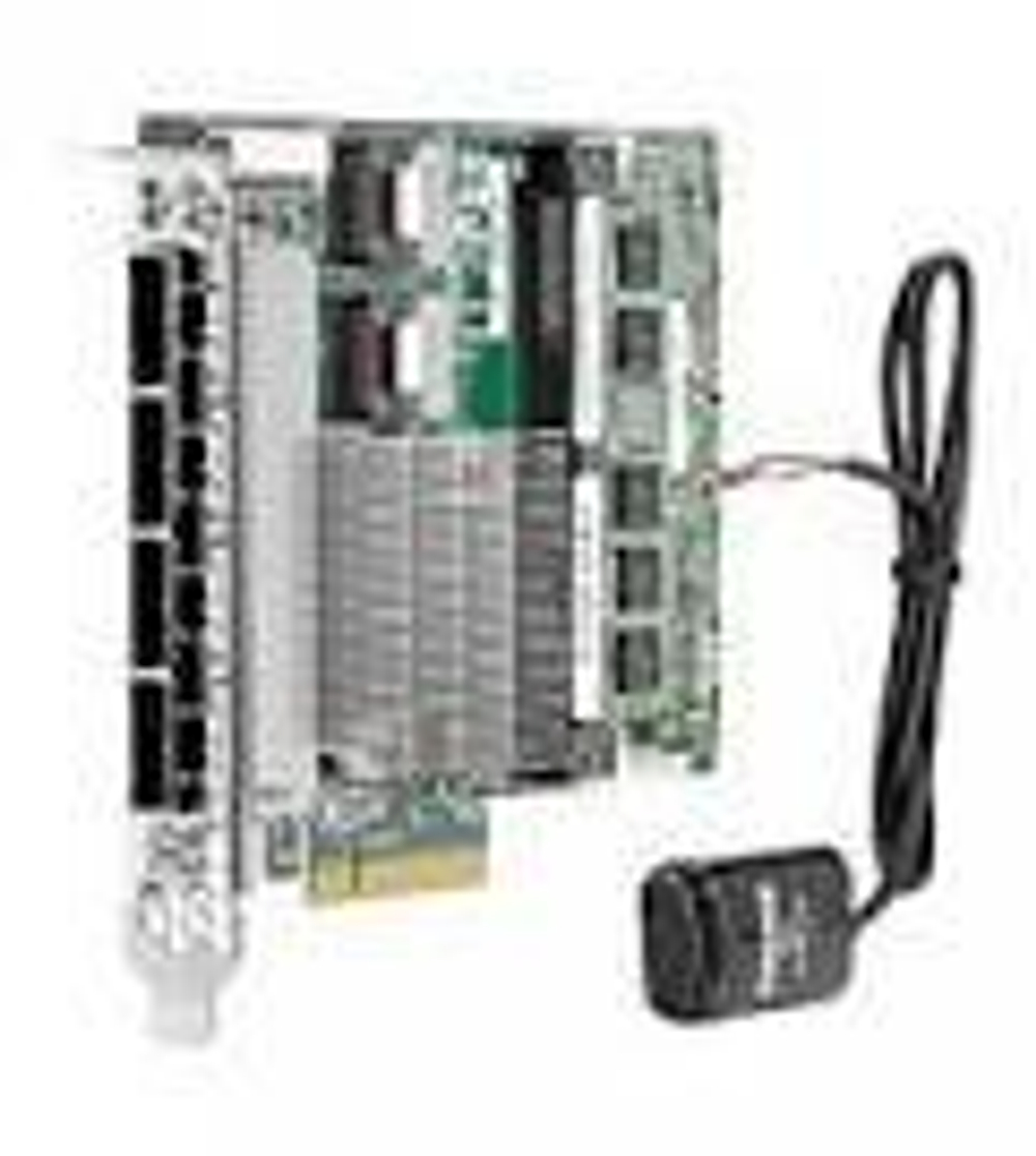 Контроллер HP Smart Array P822/2GB FBWC 2-ports Int/4-ports Ext SAS Controller (643379-001)