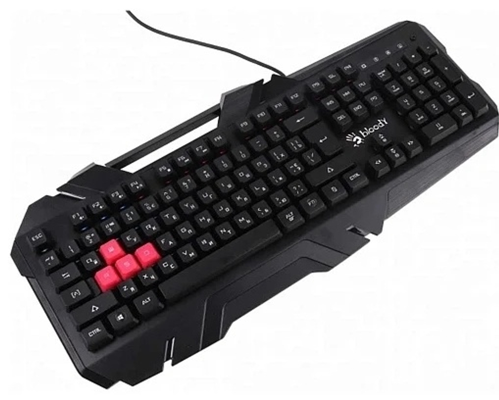 Клавиатура A4Tech Bloody B150N черный
