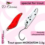 Блесна Micro Atom 2.5 гр Col:001