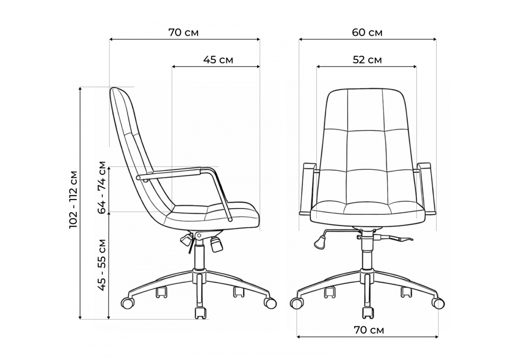Офисное кресло Woodville Cradle шенилл серый